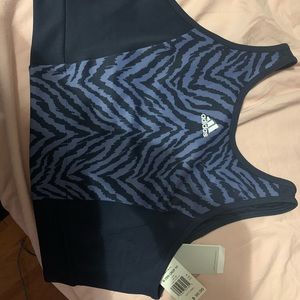 An adidas XL low impact sports bra